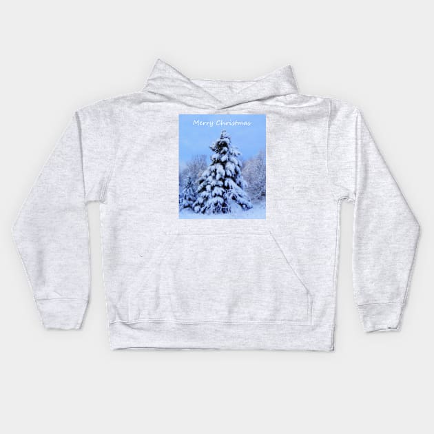 WINTER Wonderland In Nova Scotia Kids Hoodie by SartorisArt1